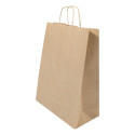 Papbag L naturelle  Sac cadeau en papier, grand format 