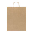 Papbag L naturelle  Sac cadeau en papier, grand format 