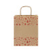 Julegave S naturelle  Sac cadeau de Noël, petit format 