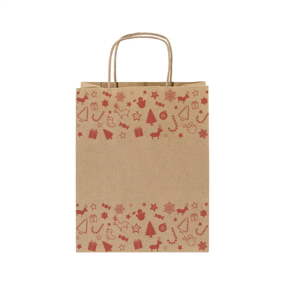 Julegave S naturelle  Sac cadeau de...
