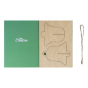 FestiCard natural  Christmas card, bell 