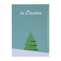 FestiCard natural  Christmas card, tree 