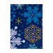 FestiCard natural  Christmas card, star 