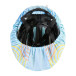 CreaHelm Ride wit  custom made fietshelm cover 