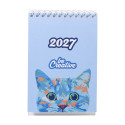 CreaDate Desk Mini blanc  calendrier de bureau personnalisé 