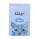 CreaDate Desk Mini blanc  calendrier de bureau personnalisé 