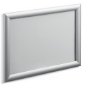 Durable Outdoor Aluminium Poster Frame Waterproof Silver A4