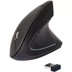 Q-CONNECT Ergonomic Wireless Mouse for Right-Handed Users