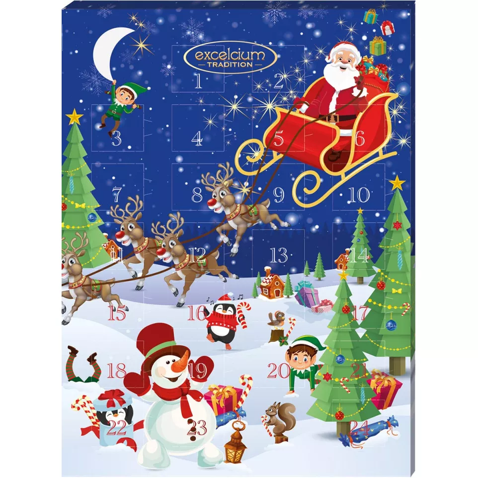 Excelcium chocolade adventskalender,...