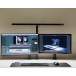 MAUL luminaire de bureau Gate, LED, dimable, avec pince de table, noir