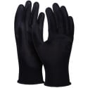 DONAU SAFETY gants de protection PU, noir, XL, taille 10