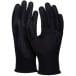 DONAU SAFETY gants de protection PU, noir, XL, taille 10