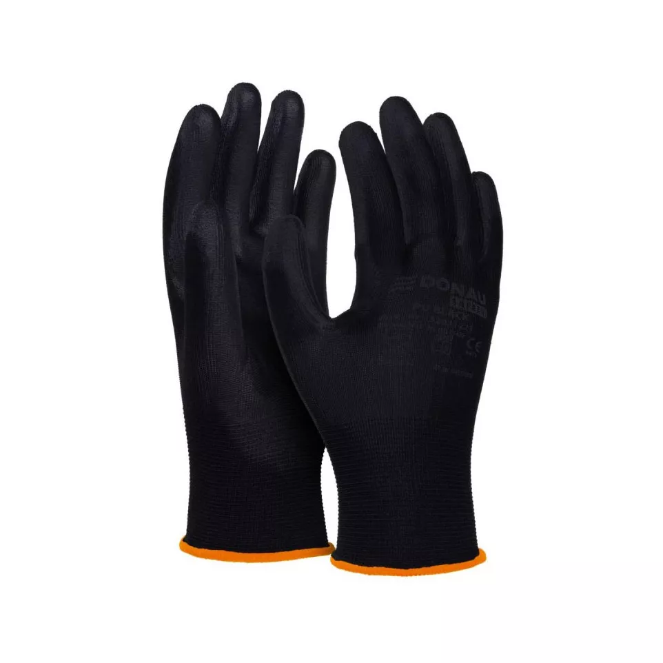 DONAU SAFETY gants de protection PU,...