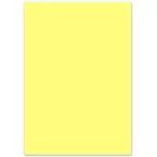 Creakit carton photo coloré, 50 x 70 cm, 300 g, paquet de 25 feuilles, jaune citron
