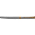 Parker Sonnet Fountain Pen Stainless Steel GT Medium Nib Gift Box