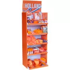 Orange présentoir au sol, 400 pièces