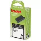 Trodat tampon encreur de rechange, pour cachet 4921, blister de 3 pièces, noir