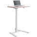 Leitz Ergo bureau assis/debout pliable, petit, manuel, sur pied