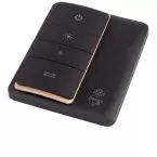VIVO Set contrôleur LED RF 4 zones+télécom. noir 12-24V / pce