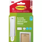Command Picture Hanging Strip Hook with Sawtooth 2 kg Metal Blister Pack