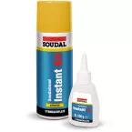 Secondelijm cyanoacrylaat Soudal Mitre Kit 50/200ml / pce