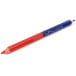 Crayon de maçon duo 18cm (bleu / rouge) / 10pce