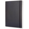 Moleskine Classic Soft Cover Squared Notebook 19 x 25 cm 192 Pages Black