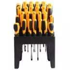 IRONSIDE set van 26 schroevendraaiers + houder / pce