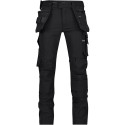 DASSY MATRIX Stretch Work Trousers with Holster Pockets Black Size 42 / PC