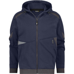 Hooded Vest - Lunax - Navy/Grey - Dassy - XXL / Piece