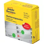 Avery Color-Coding Removable Dots 10 mm Green Roll of 800 Labels