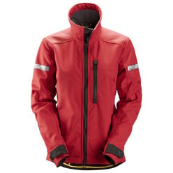 Snickers dames softshell jas 1207 rood XL / pce