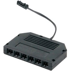 6-way Connector with Mini AMP Connection 15cm Cable per piece