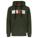 Sweat à capuche kaki Herock Hero S / pce