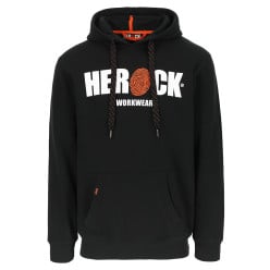 Sweat à capuche noir Herock Hero XXL / pce
