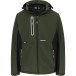 3-laags softshell jas kaki/zwart Herock Taris S / PCE