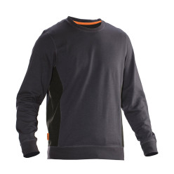 Sweatshirt met ronde hals grijs Practical Line 5402 L / pce