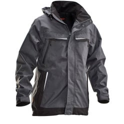 Veste softshell déperlente Jobman 1284 gris L / pce