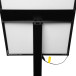 Menubord LED Slide In A3
