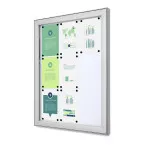 Vergrendelbaar Notitiebord Outdoor Extra Deep 9x A4 Basic SCSLE