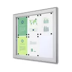 Vergrendelbaar Notitiebord Outdoor Extra Deep 6x A4 Basic SCSLE
