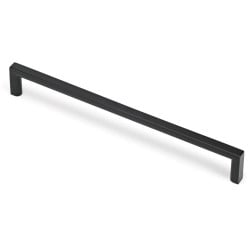 Handgreep Basic 90° 256mm zwart mat / pce