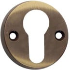 Rosace laiton bronze 18Y / pce