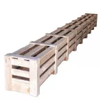 Wood transport box for profile 6m