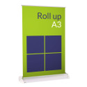 Roll up de table A3 - Idéal sur comptoir