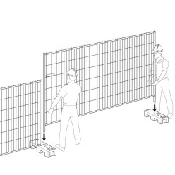 Heras fencing panels