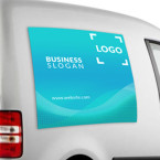 Printed magnetic panel