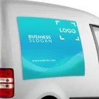 Printed magnetic panel