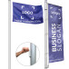 Flagpole with crank handle