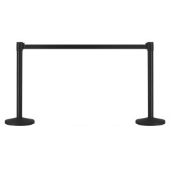 Retractable Queue Barrier